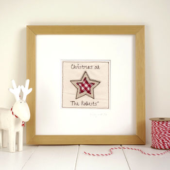 Personalised Star 1st Christmas Card For Baby Boy, 4 of 12