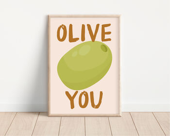 Olive You Kitchen Print, 2 of 3