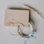 Personalised Infinity Letterbox Lucky Wedding Horseshoe, thumbnail 3 of 7