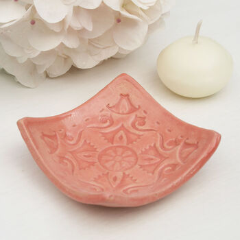 Moroccan Style Pink Candle Holder, 2 of 4