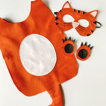 Felt Tiger Costume For Children And Adults, 4 of 12
