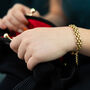 Chunky Gold Chain Bracelet, thumbnail 1 of 2