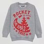 Rocket Around The Christmas Tree Children's Jumper, thumbnail 1 of 3