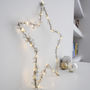 Snowflake Fairy Light Star Christmas Decoration, thumbnail 1 of 6