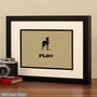 Personalised Whippet Print For One Or Two Dogs, thumbnail 7 of 12