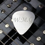 Personalised Initials Silver Plectrum, thumbnail 4 of 4
