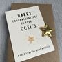 Personalised Well Done Gcse's Gold Star Postcard, thumbnail 1 of 3