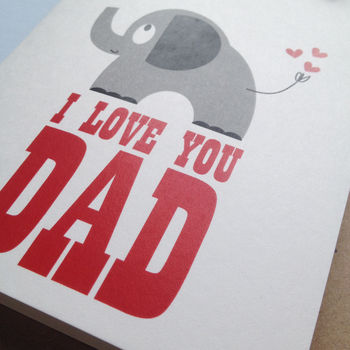 'Don't Forget I Love You Dad' Father's Day Card, 6 of 6