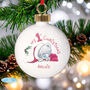 Personalised Me To You 1st Christmas Bauble, thumbnail 4 of 4