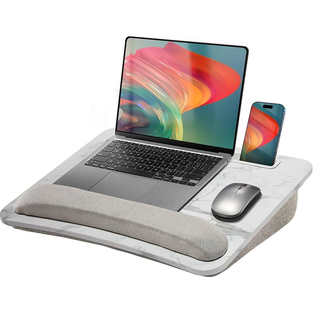 Marble Portable Lap Desk Tray Work Station Stand By Momentum