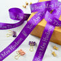 Thank You Teacher 25mm Personalised Printed Ribbon, thumbnail 1 of 8
