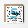 Boy's 3rd, 4th, 5th Birthday Card, thumbnail 3 of 6