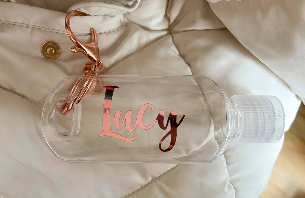 Image of Hand Sanitiser Keyring Bottle
