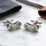 Bicycle Chain Link Cufflinks, thumbnail 3 of 6