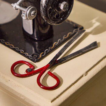 Vintage Sewing Machine Craft Storage Box, 6 of 11