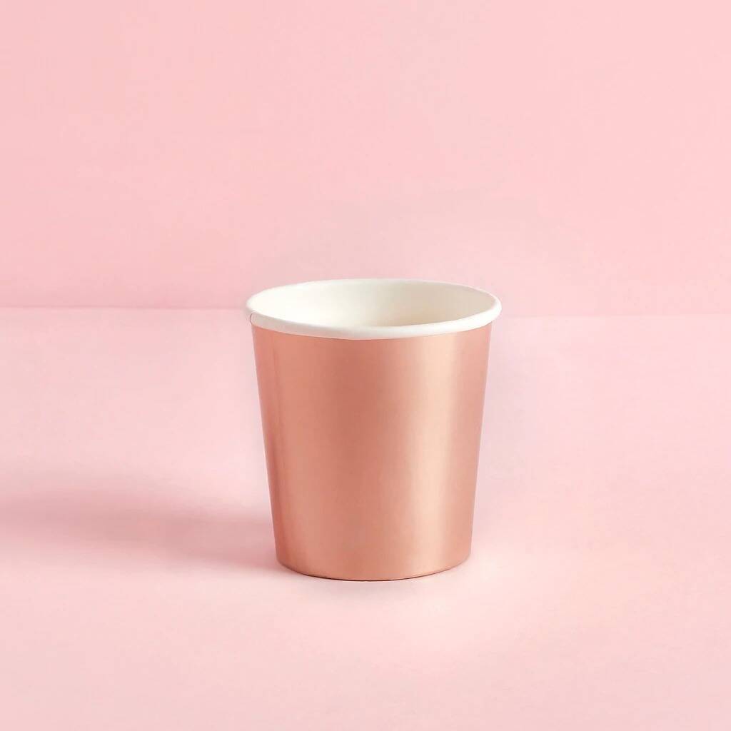 10 Rose Gold Shot Cups, 1 of 2