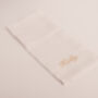 Personalised Embroidered Napkin, thumbnail 1 of 6