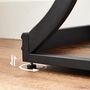 Console Table Entryway Table With Curved Frames, thumbnail 6 of 9