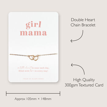 Mothers Day Personalised Jewellery Gift Girl Mama, 4 of 5