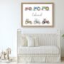 Personalised Children's Tractor Name Print, thumbnail 3 of 3