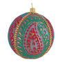 Upcycled Saree Rangoli Handmade Bauble, thumbnail 3 of 3