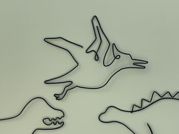 Set Of Wire Dinosaurs, 3 of 10