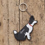 Border Collie Key Ring Personalisation Available, thumbnail 1 of 4