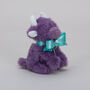 Personalised Mini Purple Collectible Highland Cow Soft Toy Cow, Gift Boxed, thumbnail 9 of 12