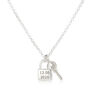 Personalised Love Locked Padlock And Key Necklace, thumbnail 3 of 6