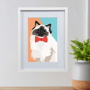 Personalised Cat Illustration, 3 of 4