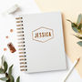 Personalised Copper Name Notebook, thumbnail 1 of 8