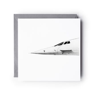 Concorde Nose – Hand Drawn Aviation Card, 3 of 6