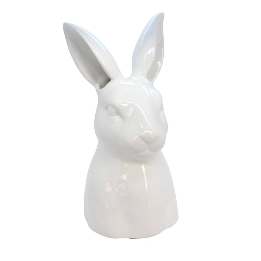 rabbit vase by the contemporary home