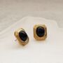 Black Agate Earrings, thumbnail 5 of 8