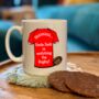 Personalised Shh Watching Rugby Team Shirt Mug, thumbnail 2 of 6