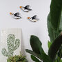 Hand Painted Puffin Bird Wall Decoration, thumbnail 2 of 7