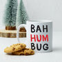 'Bah Humbug' Christmas Mug, thumbnail 1 of 5
