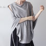 Personalised Open Shoulder Fine Knit Poncho, thumbnail 4 of 9