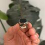 Personalised Onyx Stone Signet Ring, thumbnail 3 of 9