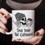 Personalised Halloween Dead Inside But Caffeinated Mug, thumbnail 1 of 3