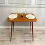 Modern Small Dining Table For Two, Narrow Dining Table, thumbnail 10 of 12