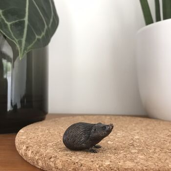 Miniature Bronze Hedgehog Sculpture 8th Anniversary, 3 of 12