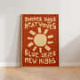 Summer Days Heatwaves Wall Art Print, thumbnail 2 of 9