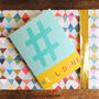 Mini Hashtag Well Done Card, thumbnail 4 of 5