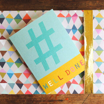 Mini Hashtag Well Done Card, 4 of 5