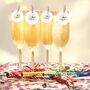 Happy New Year Design Edible Drink Toppers, thumbnail 4 of 4