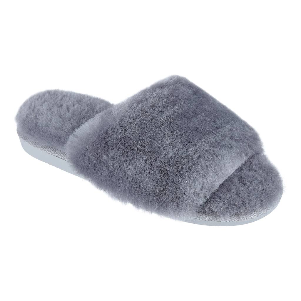 Grey Spa Sheepers Slippers By Sheepers | notonthehighstreet.com