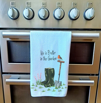 Life Is Better In The Garden Tea Towel, 4 of 6