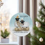 Farmyard Sheep Christmas Bauble, thumbnail 3 of 6