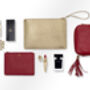 Leather Clutch Bag Choose From Five Colours, thumbnail 3 of 9
